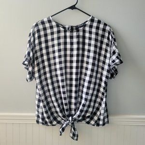 Madewell Button-Back Tie Tee